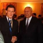 Contributed photo
Colin Powell with political officer George Kent.