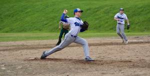 Corey Wiscomb/contributed photo
Joe Stephens, though only currently an 8th grade player, stands big atop the mound for Orcas.