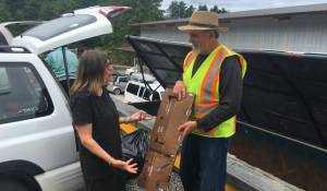 Contributed photo
The persons you see when you bring in your recyclables are volunteers.