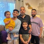 Contributed photo
Left to right: Lydia, Raul, Jr., Raul, Sr., Gerard (in front) and Javier.