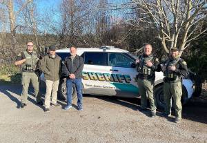 Contributed photo
Left to right: Sam Fowler, Raymond Harvey, Bryce Peterson, Dave Alexander and Jason Gross.