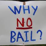 Heather Spaulding / Staff photo
Signs at the courthouse June 21 demanding accountability