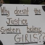 Heather Spaulding / Staff photo
Signs at the courthouse June 21 demanding accountability