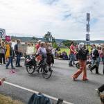Barbara Paulsen/Contributed photo
A huge crowd made signs and marched in the Lopez Island Fourth of July parade.
