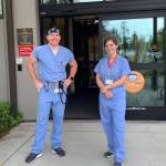 Heather Spaulding/staff photo
Ryan Bocca and Mell Pinkston