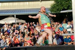 Contributed photo by Ted Strutz
Brandon Cadwell at the Trashion Fashion sow