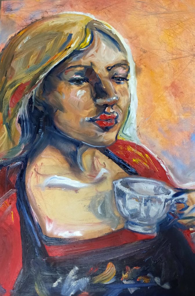 A painting by Myla.