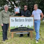 Contributed photo.
OPAL Executive Director Lisa Byers with Alan Stameisen and Wes Heinmiller.