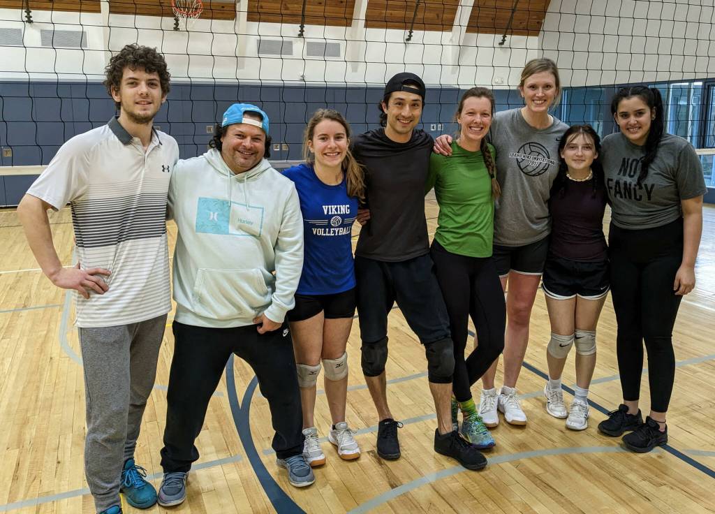 Third place winners: Team Nori: TJ, Armando, Molina, Seadrick, Emily, Rachel, Chloe, and Amanda.