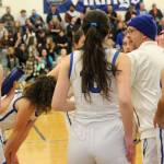 Corey Wiscomb photo.
Vikings girls coach Jay Sack.