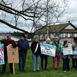 Heather Spaulding \ Staff photo
Supporters came together for the Trans community.