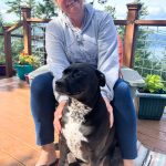 Colleen Summers photo.
At left: Mieka Neenan and Daisy.