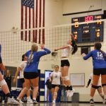 Corey Wiscomb photo.
Sera Knapp elevates for the spike.
