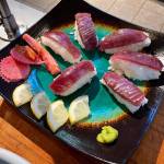 Justin Cox enjoyed this nigiri made by Josh Brown.