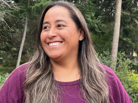 Above: Carla Shanks teaches social-emotional learning at the Orcas Island Public School.