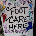 Sign created by Carla Stanley's art class at Orcas Senior Center/CONTRIBUTED PHOTO