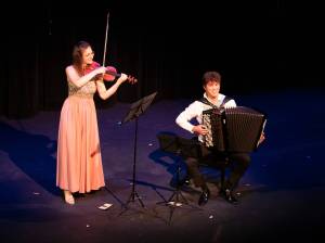 Iwo and Karolina performing at the 2023 Chamber Music Festival/CCONTRIBUTED PHOTO