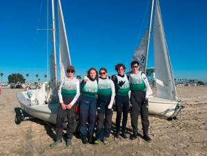 From left to right: Spring Street students Soren OConnell, Matilda Twigg, Else Ranker, Oliver Oswald and Emmett Beadnall.