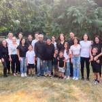 Louise and her family.