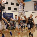 Corey Wiscomb photo.
Andrew Garcia elevates on a mid-range jumper.