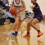 Corey Wiscomb photo.
Ivy Schaefer drives the ball.
