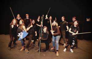 Whitney Chamberlain photo.
Back row, L-R: Elodie Antonia, Karem Bailey, Riley Helms, Victoria Smith, Noah Gwerder and Jamey Moriarty. Front row: Kelsey Hamilton, Sam Fisher, Pedro LopezDe Victoria, Nat Sheppard, Claire Orser and Lila Beale.