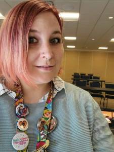 Angie Reed is the new YA Librarian.