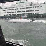 US Coast Guard Bellingham Station photo
The boat in distress and the ferry.