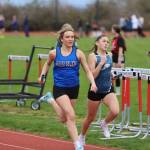 Alyson Stephens photo.
Orcas Viking Malia Martinolich ran a record-breaking 200 meter.