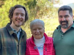 Orcas Money Smart volunteer mentors, left to right: Nick Johns, Bonnie Burg and Brett Lensing.