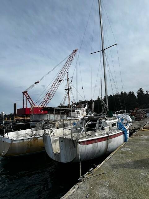Heather Spaulding / Staff photo
Derelict vessels that were turned in by owners.