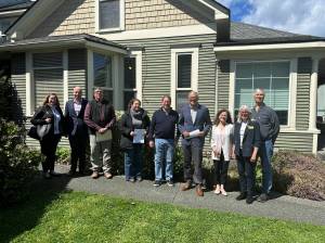 Contributed photo
Gov. Inslee with county officials