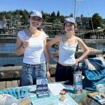 Contributed photo
To make it easier for boaters to be Green, Friends has created new educational signs with maps and data on eelgrass and herring habitats, whales, and handy resources for boaters. These signs are being installed at marine parks, docks, and marinas across the islands.
