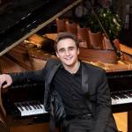 Illia Ovcharenko at the Honens Competition.