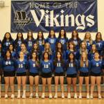Cienna Richardson photo.
Vikings volleyball. Back row, l-r: Lucia Rios, Emily Ibarra-Garcia, Mia Ashcraft, Ava Ashcraft, Emilia Rios, Alexandria Sanders, Sofia Mahony-Jauregui, Lili Malo, Lauren Forbes, Morgan Anderson, Katharine Exton, coach Lisa Rios. Middle row, left to right: coach Mallory Balcomb, Devanhi Guerra, Vera Sasan, Molina Stone, Viviane Casaday, Lucia Weaver, Leela Griesemer, Tatum Wright, Lula Segault, Ivy Shaefer, Maria Burns and coach Hank Date. Front row, left to right: Allison Garcia, Nootka Townsend, Ashely Conejo, Gwynn Hawley, Gisselle Meraz, Isabella Morillon Garcia, Isla Sasan, Tina Malaspina, Molly Donovan, Katie Spinogatti and Chloe Anderson-Cleveland.