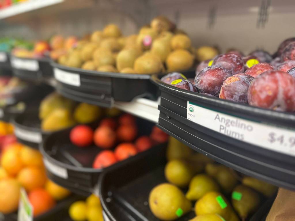Colleen Smith Summers photo.
Produce at the Orcas Food Co-op.