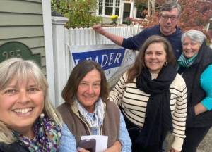 LSJI Board of Directors Jennifer Fay Rice, Lee C Taylor, Tara Anderson, Steve Hushebeck and Gretchen Krampf.