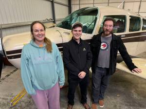 Mindy Nuñez, Kellen Comroy and Indy Zoeller.