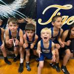 WWKWL Skagit Valley Novice tournament. Left to right: Cru Hawley, Greyson Howard, Caden King, Brooks Hawley, David Nunez and Alexis Armas.