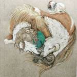 Watercolor by Ritambhara Tyson.