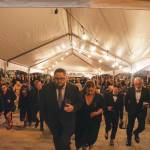 The Governors Ball inside the Legislative Building, with the parking lot by the capitol stepstransformed into an extension of the ball.