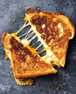 Grilled cheese.