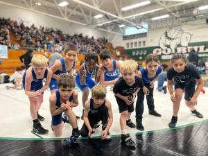 Back row, left to right: Cru Hawley, David Nunez, Anston Feagins, Weston Wooding, Aria Griffin and Alexis Armas. Front row, left to right: Caden King, Elliot Wooding and Brooks Hawley.