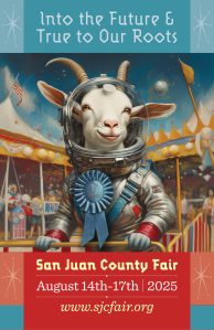 The fair poster after revising it per the fair boards request.