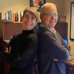 Anita Orne and Christopher Peacock.