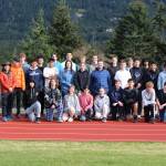 Cienna Richardson photo.
The Orcas track team. Back row: Chase Connell, Romero Lago, Robin Limbach, Angelo Vaccarella, Max Dickey Vollmer, Forest Frausto, Drew Nunez, Lamai Hons, Juelz Arias and Head Coach Frank Rohm. Middle row: Hugh Kirk, Tom Malo, Chao De Haan, Sofia Mahony-Jauregui, Grace Holding, Max Peterson, Elijah Orleman, Sam Vaccarella, Junior Conejo, Issac Figuroa. Front Row: Assistant Coach Jon Hane, Gabriel Chapman, Zane Howard, Solianna Halabisky, Caden Bradshaw, Gwynn Hawley, Leo Battles, Amaru Shanks Morales, Owen Carlson, Robbie Key.