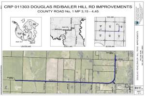 Douglas Road/Bailer Hill project map.