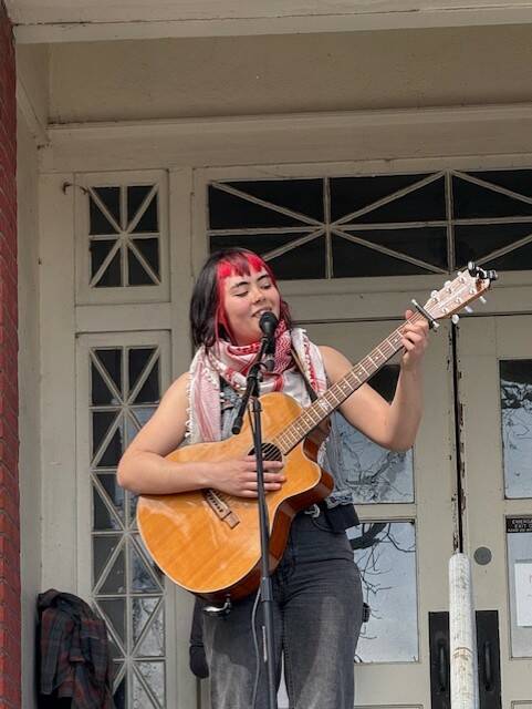 Heather Spaulding \ Staff photo
Trinity Althoff brought down the house with her music.