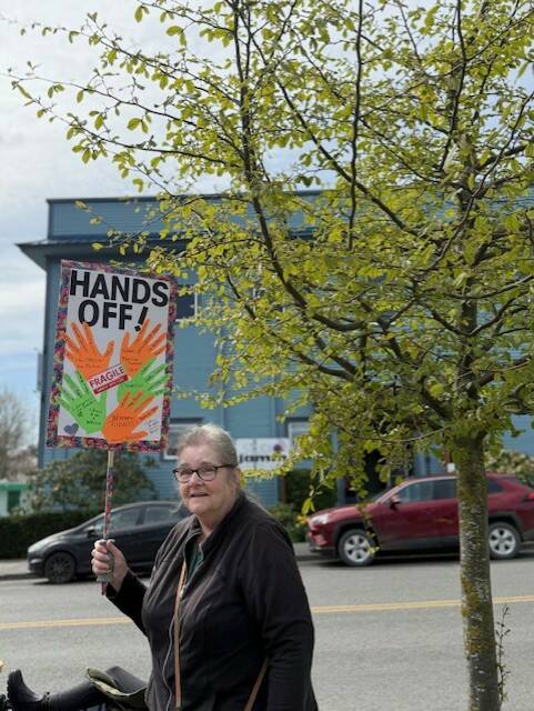 Heather Spaulding \ Staff photo
Hands off