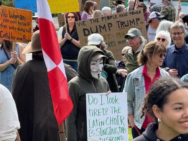 Heather Spaulding \ Staff photo
Guy Fawkes made an appearance.